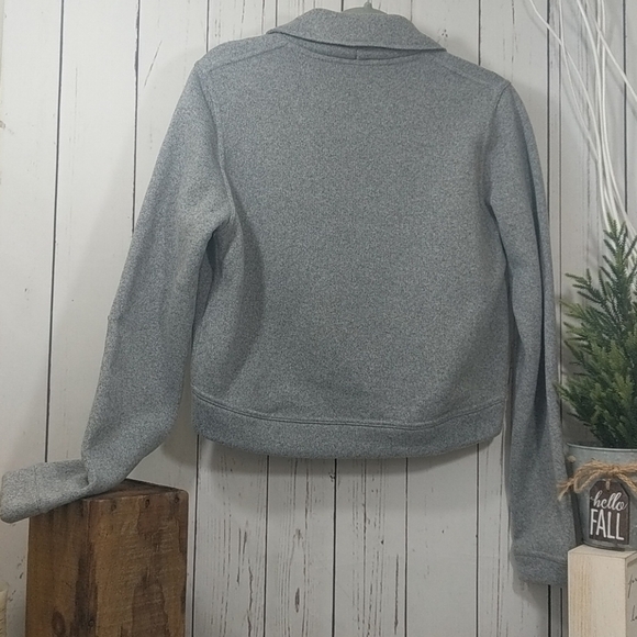 ***SOLD*** Nike Sixo Grey Cropped Sweater Jacket - Picture 12 of 12